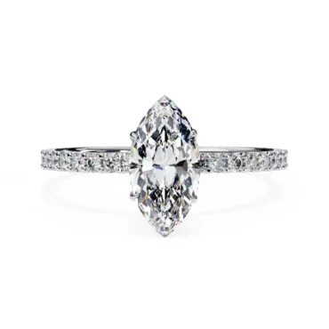 Tyndrum Marquise <span class="diamond">Hidden Halo 1ct Ring</span>