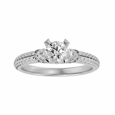 Oray Hidden Pave 0.70ct Ring