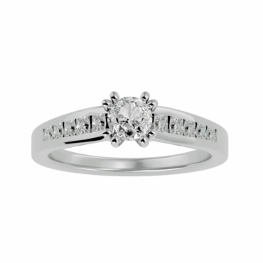Cullen Channel<span class="diamond"> Set Pave 1.25ct Ring</span>