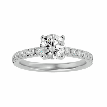 Stranraer<span class="diamond"> Pave Elegant 1ct Ring</span>
