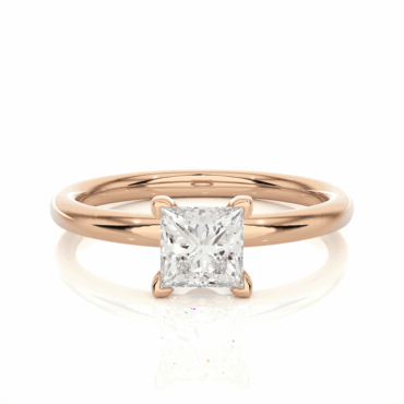 Lamlash V <span class="diamond">Prong Princess 0.5ct Solitaire Ring</span>
