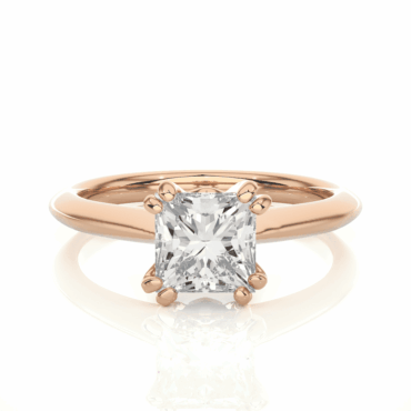 Rosehearty Hidden <span class="diamond">Dainty Princess 1ct Ring</span>