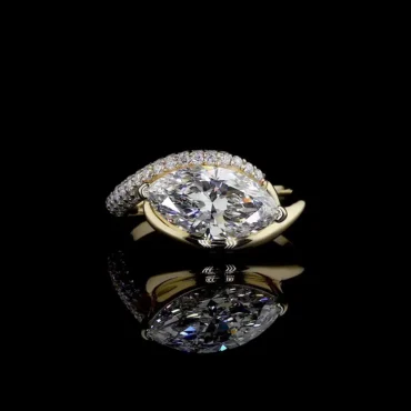 Quaich Cloud <span class="diamond">Pave Ring</span>