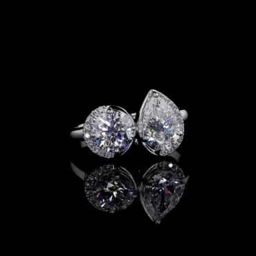 Wullie Frost <span class="diamond">Two Stone Ring</span>