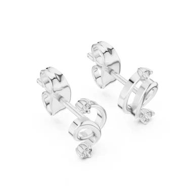 Glengorm Two <span class="diamond">Stone Earrings</span>