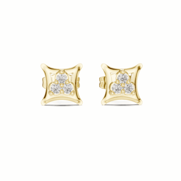 Whitewater Three <span class="diamond">Stone Earrings</span>
