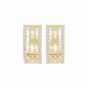 Eternal Flame <span class="diamond">Hoops Earrings</span>