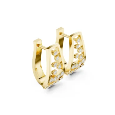 Cascade Hoops <span class="diamond">Earrings</span>