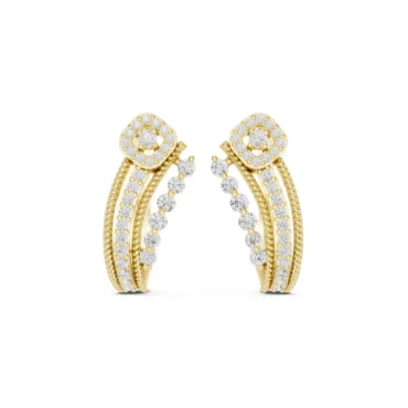 Fiorella Hoops <span class="diamond">Earrings</span>