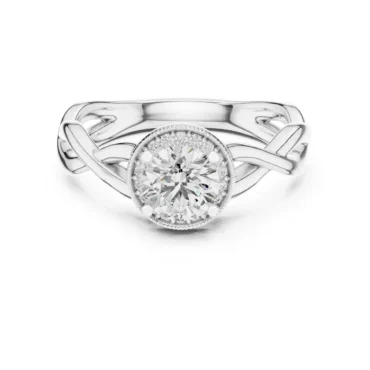 Ironmonger Lane <span class="diamond">Halo 0.5ct Ring</span>