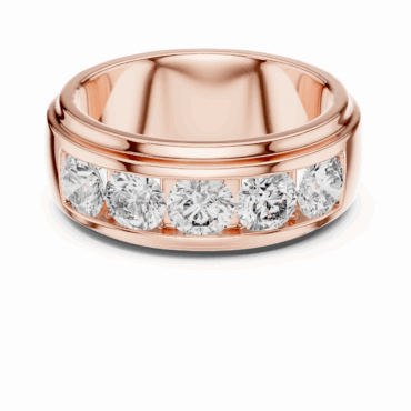 Yellow Iris <span class="diamond">Bands 0.30ct Ring</span>