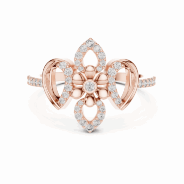 Malham Tarn <span class="diamond">Pave Ring</span>