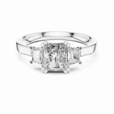 Frampton Three <span class="diamond">Stone Ring</span>