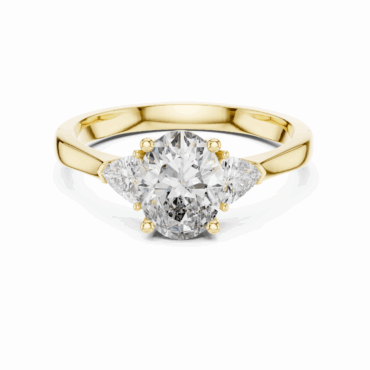 Farleigh Three <span class="diamond">Stone Ring</span>