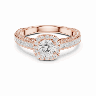 Iseult Halo <span class="diamond">0.65 ct Ring</span>