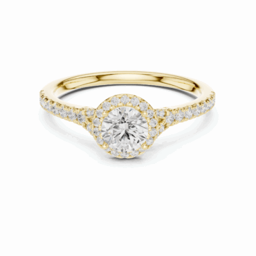 Selkie Halo <span class="diamond">0.54 ct Ring</span>