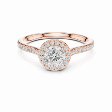 Titania Halo <span class="diamond">0.73 ct Ring</span>