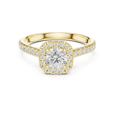 Lugh Halo <span class="diamond">0.75 ct Ring</span>