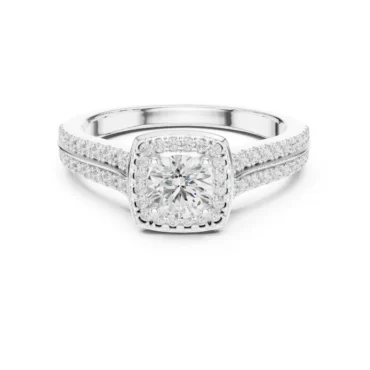 Asteria Halo <span class="diamond">0.5 ct Ring</span>