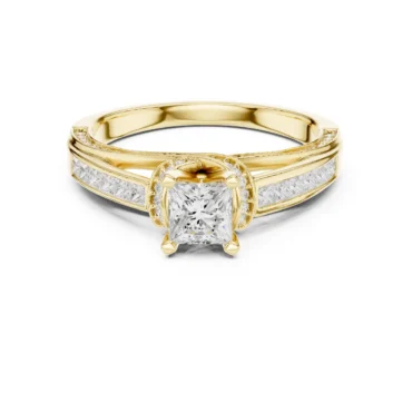 Chestnut Pave <span class="diamond">0.54 ct Ring</span>