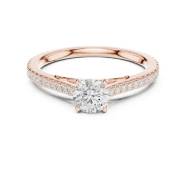 Jacaranda Pave <span class="diamond">0.61 ct Ring</span>