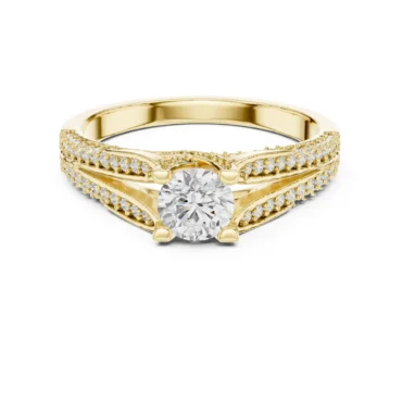 Yellowwood Pave <span class="diamond">0.51 ct Ring</span>