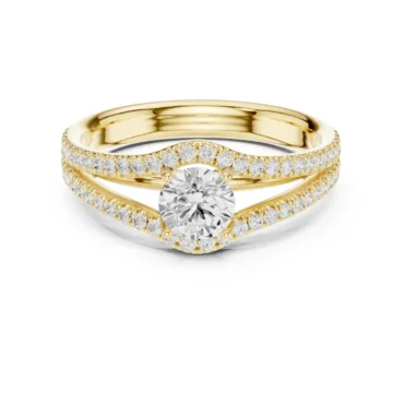 Bluebell Pave <span class="diamond">0.51 ct Ring</span>