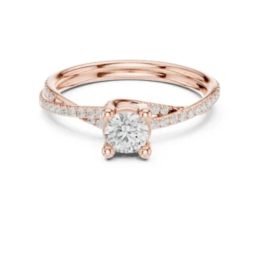 Yewshade Pave <span class="diamond">0.47 ct Ring</span>